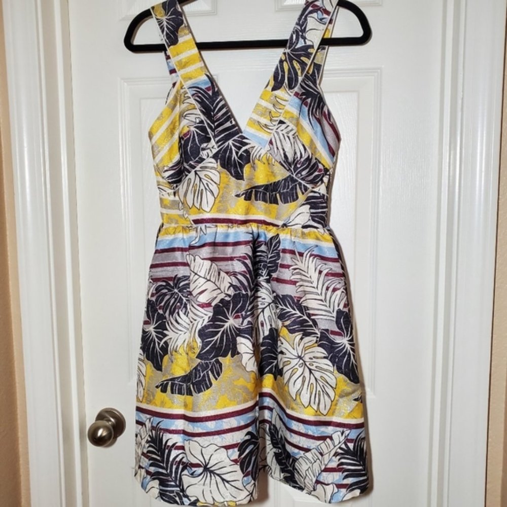 H&M Tropical Print Dress